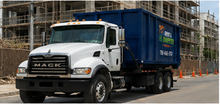 rent a dumpster miami truck picture